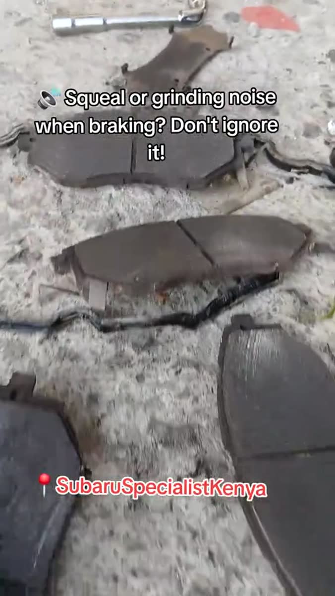 Legacy brake job: Worn